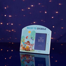 Disney Wish Arched Photo Frame - Ready To Sparkle 3" x 4"