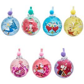Disney-Set mit 7 Kugeln – Alice im Wunderland