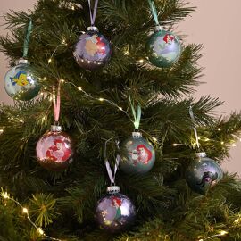 Disney Set of 7 Baubles - The Little Mermaid