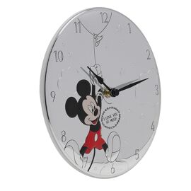 Disney Mickey Real Silver 999 Plated Wall Clock