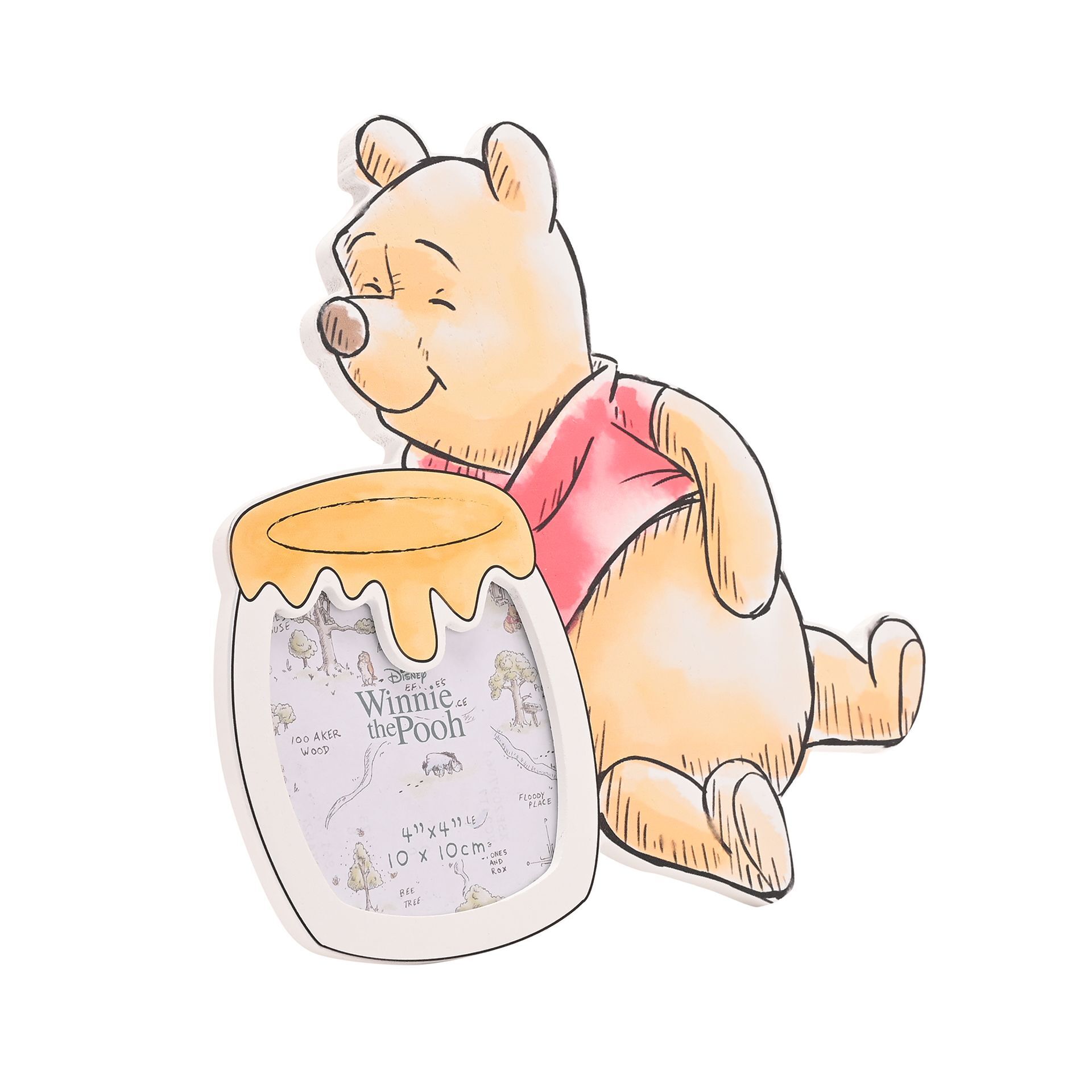 Disney Winnie The Pooh Shaped Photo Frame | Widdop and Co.