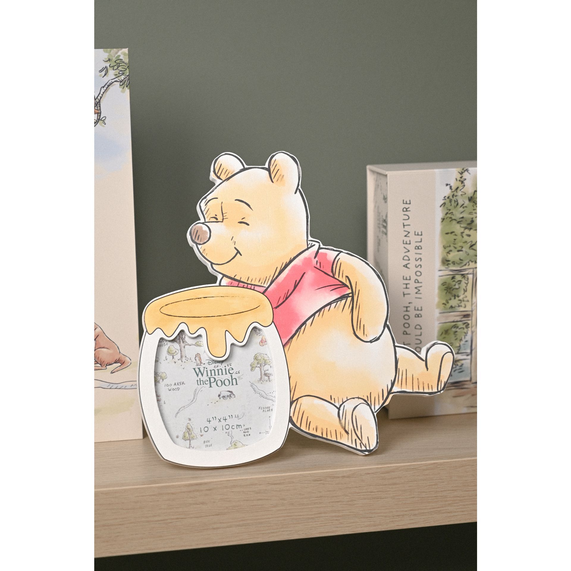 Disney Winnie The Pooh Shaped Photo Frame | Widdop and Co.