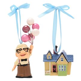 Disney Carl And House Set of 2 Hanging Decorations