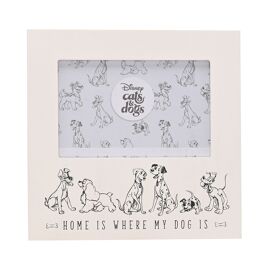 Disney Cats & Dogs Photo Frame Home Is Where My Dog Is 6" x 4"