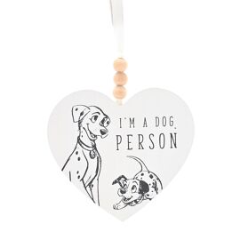 **MULTI 3** Disney Cats & Dogs Heart Plaque - I'm a Dog Person