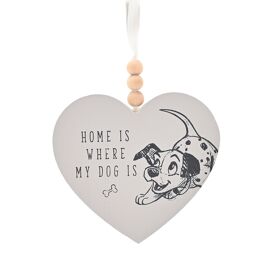**MULTI 3** Disney Cats & Dogs Heart Plaque - Home is where my Dog is