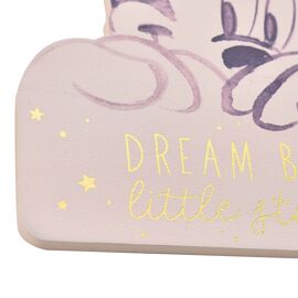 Disney Minnie Dream Big Little Star Plaque - Pink