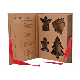 Santa Barbara Christmas Cookie Cutter Gift Set
