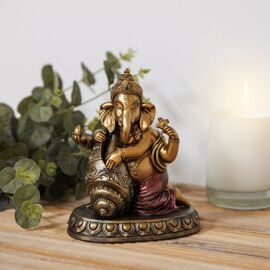Faith & Hope Bronze Effect Resin Figurine 17cm - Ganesh