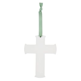 Faith & Hope Hanging Cross Plaque - Plain