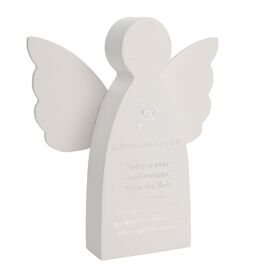 Faith & Hope Angel Plaque - Confirmation