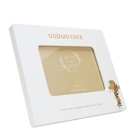 Faith & Hope Photo Frame 6'' x 4'' - Godmother