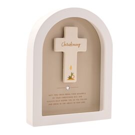 Faith & Hope Framed Plaque - Christening