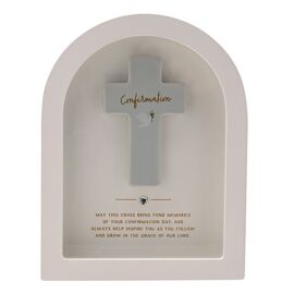 Faith & Hope Framed Plaque - Confirmation