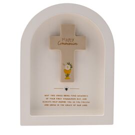 Faith & Hope Framed Plaque - 1st Communion