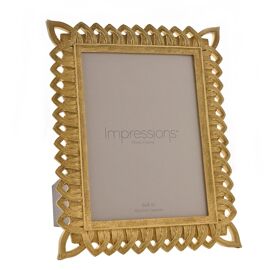 Impressions Gold Ornate Resin Frame 6" x 8"
