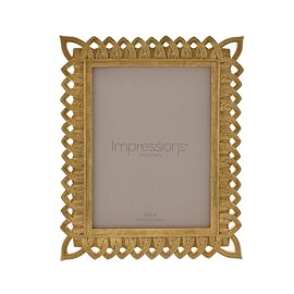 Impressions Gold Ornate Resin Frame 6" x 8"