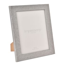 Impressions Resin Photo Frame Grey - 8" x 10"