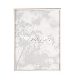 Impressions Silver Metal Photo Frame 6" x 8"