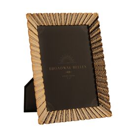 Broadway Belles Gold Tone Photo Frame - 5" x 7"