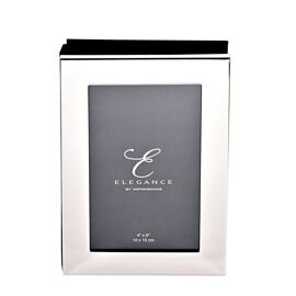 Elegance Shiny Silver Plated Photo Album 6" x 4"