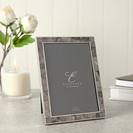Elegance Grey Mother of Pearl Photo Frame 5" x 7"