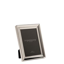 Impressions Silver Plated Moulded Photo Frame 4" x 6"