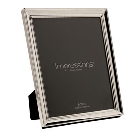 Impressions Silver Plated Moulded Photo Frame 8" x 10"