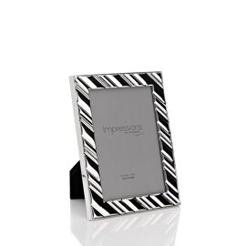Impressions Textured Silverplated Frame 4" x 6"
