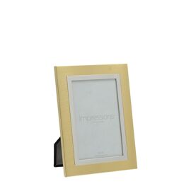 2 toned brushed Gold/Silver allum.P/Frame 4" x 6" *(48/72)*