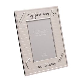 My First Day at School P/Frame 4"x6"