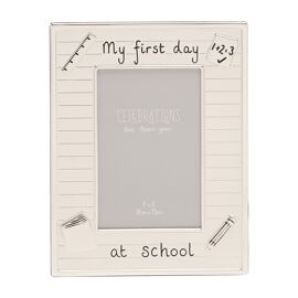 My First Day at School P/Frame 4"x6"