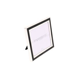 Impressions Silver Plated Frame with Black Epoxy - 4" x 4"