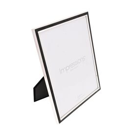 Impressions Silver Plated Frame with Black Epoxy - 8" x 10"