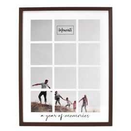 Moments Wooden Collage Frame - A Year of Memories
