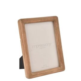 Impressions Oak Effect Photo Frame 5" x 7"