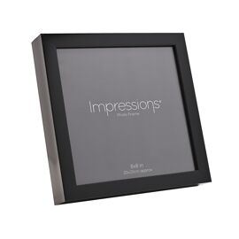 Impressions Square Black Frame 8 x 8