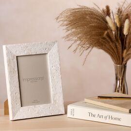 Impressions Rectangular White Frame 5" x 7"