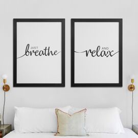 **ASTD MULTI 4** Mindful Message Canvas Breathe & Relax