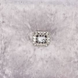 Hestia Diamante Crushed Velvet Cushion 35cm
