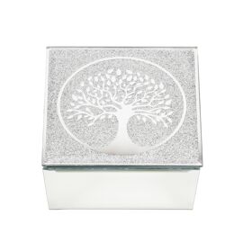 Hestia Glass Tree of Life Trinket Box *(16/24)*