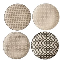 Hestia Set of 4 Tile Pattern Side Plates