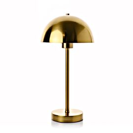 Hestia Goldene Kuppel-Tischlampe, 40 cm