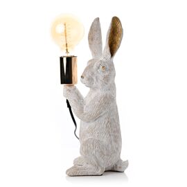Hestia Kaninchen-Tischlampe 35cm