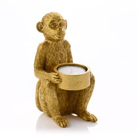 Monkey Tea Light Holder 15cm