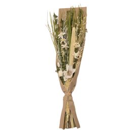 **MULTI 4** Hestia Dried Floral Bouquet 60cms - Natural