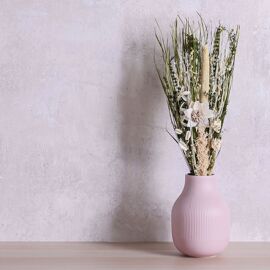 **MULTI 4** Hestia Dried Floral Bouquet 60cms - Natural