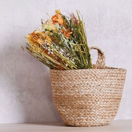 **MULTI 4** Hestia Dried Floral Bouquet 25cm - Orange