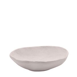 Hestia Round White Decorative Bowl - Small