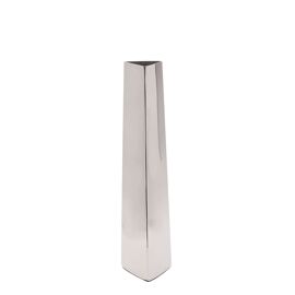 Hestia Polished Silver Flower Vase - Medium